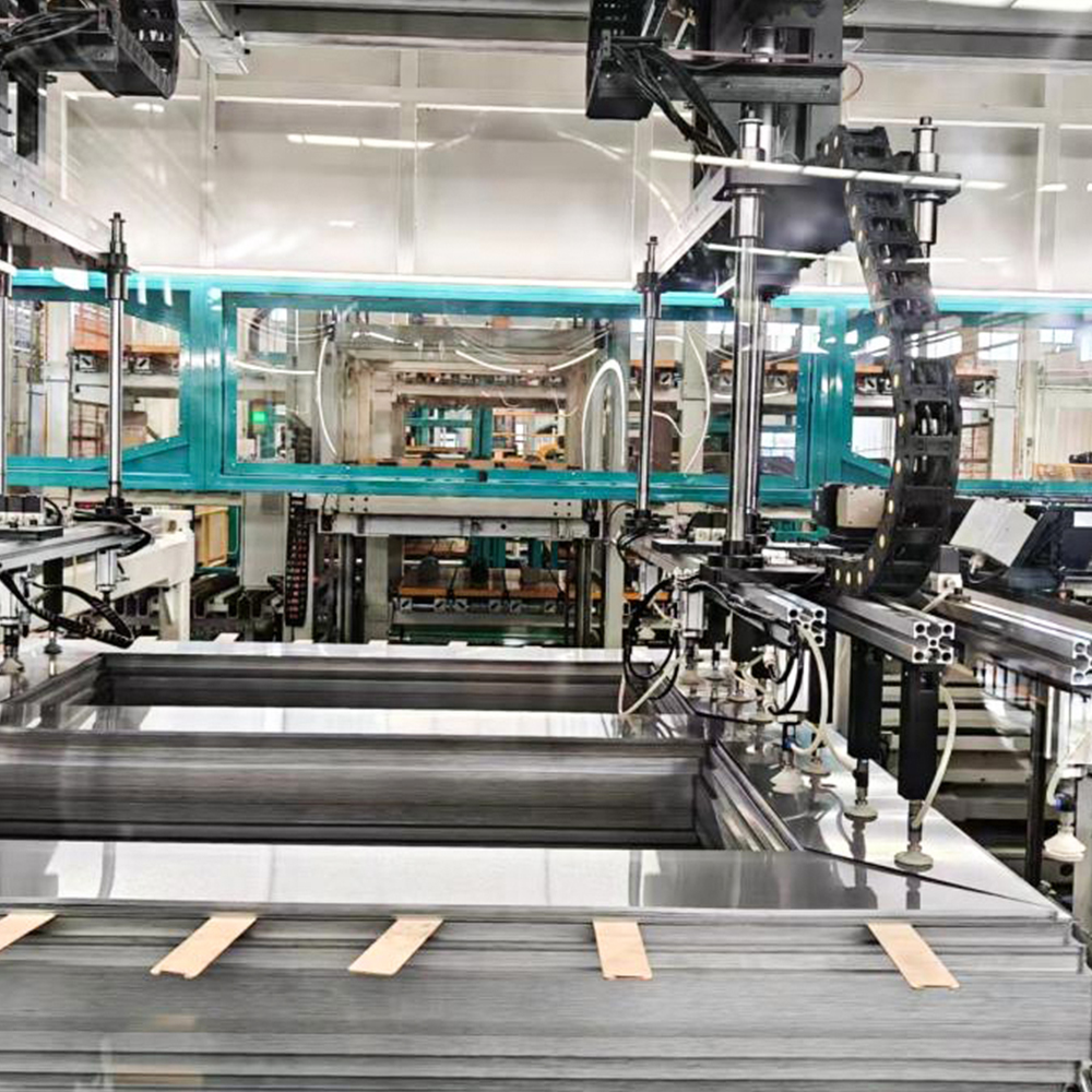 ZXD-440 Automatická výrobní linka pro stohování jader transformátoru v řadě