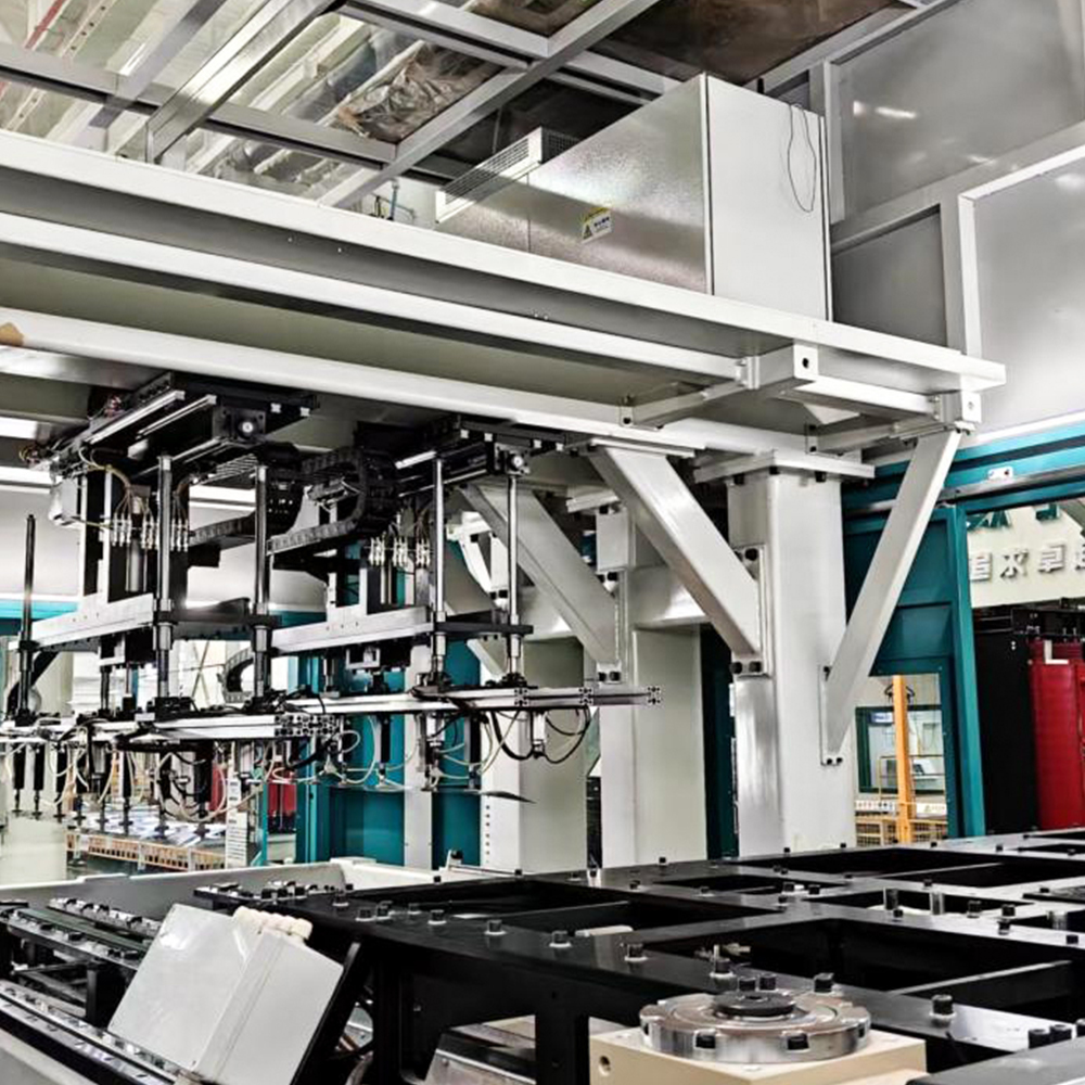ZXD-440 Automatická výrobní linka pro stohování jader transformátoru v řadě